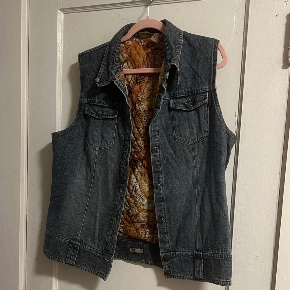 Ruff Hewn Y2K Denim Vest L